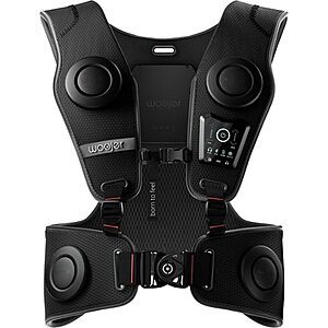 Woojer - Haptic Vest 3 for Games, Music, Movies, VR and Wellness. - Black $199.99