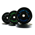 160-lbs BalanceFrom Olympic Bumper Plate Weight Plate w/ Steel Hub (Black) $159 + Free Shipping