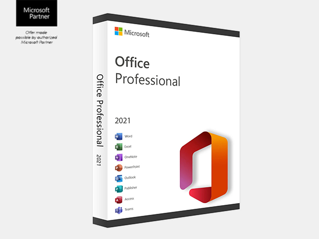 Microsoft Office Professional 2021 for Windows: Lifetime License | Joyus $29.99