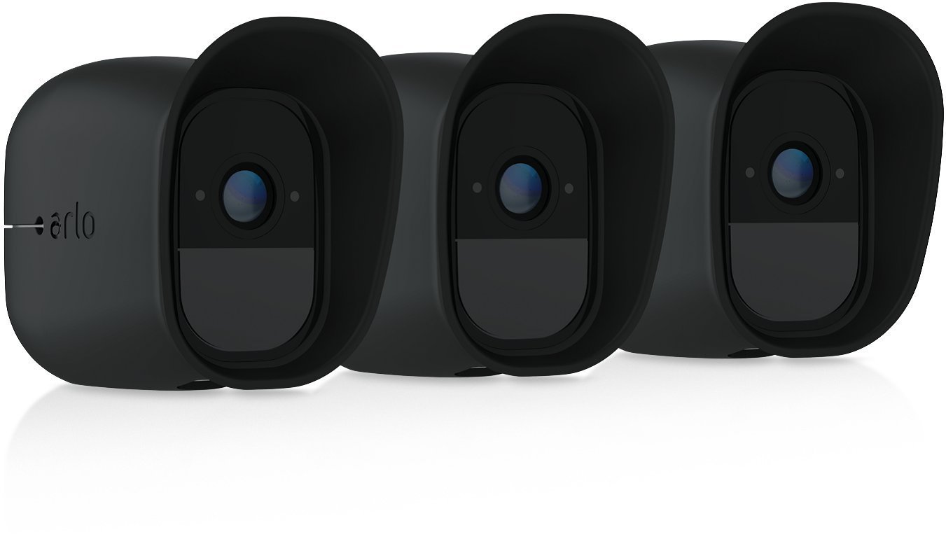 NETGEAR 3 Black Skins, Designed for Arlo Pro Wire-Free Cameras (VMA4200B-10000S) - $13.99 @ Amazon