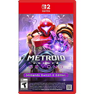 Select Amex Cardholders:Metroid Prime 4 $69 + $20 statement credit