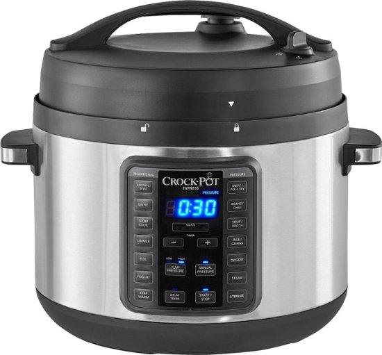 Crock-Pot - 10qt Digital Multi Cooker - Stainless Steel $69.99