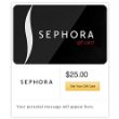 Sephora and Spafinder Email Gift Cards - Spend $25 of Each, Get $5-off