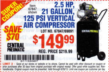 Harbor Freight Coupon Thread Page 408 Slickdeals Net