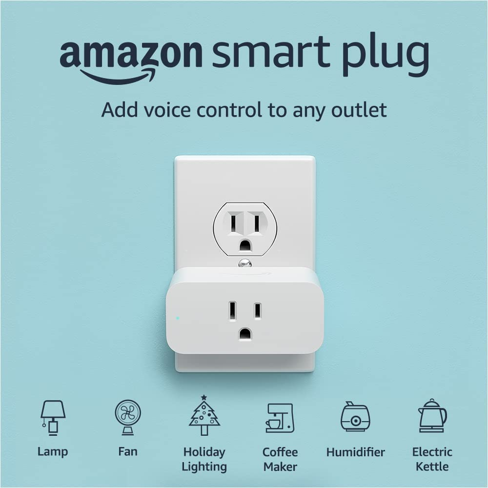 Amazon Smart Plug, works with Alexa – A Certified for Humans Device $4.99