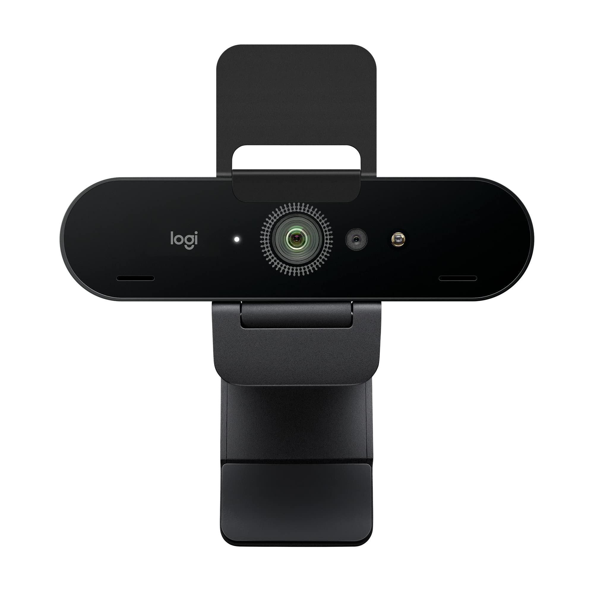 Logitech Brio 4K Webcam, Ultra 4K HD Video Calling, Noise-Canceling mic, HD Auto Light Correction, Wide Field of View, Works with Microsoft Teams, Zoom, Google Voice, PC/ - $129.10