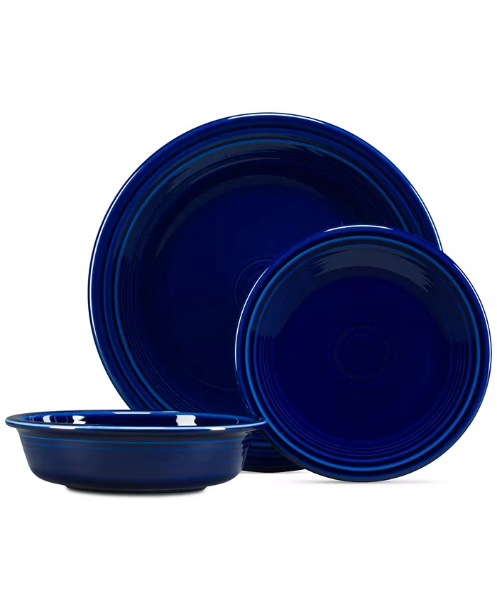 3-Piece Fiesta Dinnerware Place Setting + $10 in Slickdeals Cashback $25.50 + free shipping