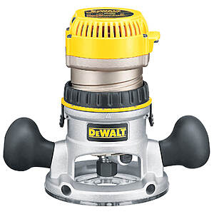 DeWALT DW618 2-1/4 HP EVS Fixed Base Woodworking Router w/ Soft Start - $108.16 from Factory Authorized Outlet on Ebay after 20% Coupon - YMMV