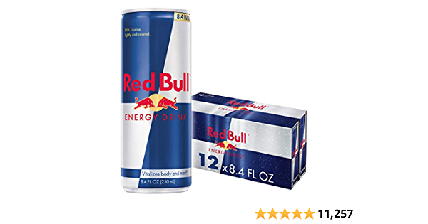 Red Bull Energy Drink, 8.4 Fl Oz (Pack of 24) - $20.58