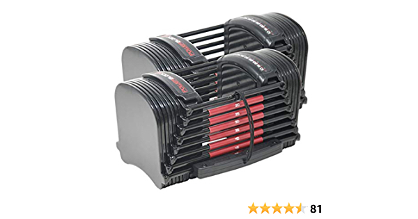 POWERBLOCK 50 Set - 1 Pair - 10-50 lbs - Amazon $333.21