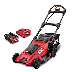 20" SKIL PWR CORE 40V Self-Propelled Battery Mower + 6Ah Battery & Charger $99 & More + Free Shipping