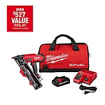 Milwaukee M18 FUEL Brushless Cordless Gen II 15-Gauge Angled Finish Nailer Kit $88.05 (Select Home Depot Stores, In-Store Only)