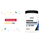Nutricost Creatine Monohydrate Micronized Powder 500G, 5000mg Per Serv (5g) - Micronized Creatine Monohydrate, 100 Servings - $22.36