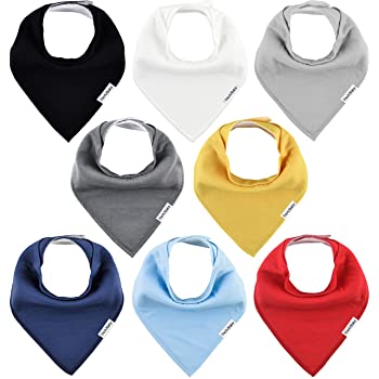Unisex Baby Bibs 8 Pack - $7.07