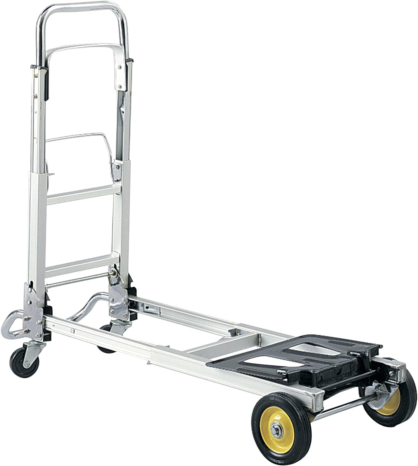 Safco Products Hide-Away Convertible Hand Truck, Dual Function, 400 lbs. Total Capacity, Aluminum Frame $87.94 Amazon