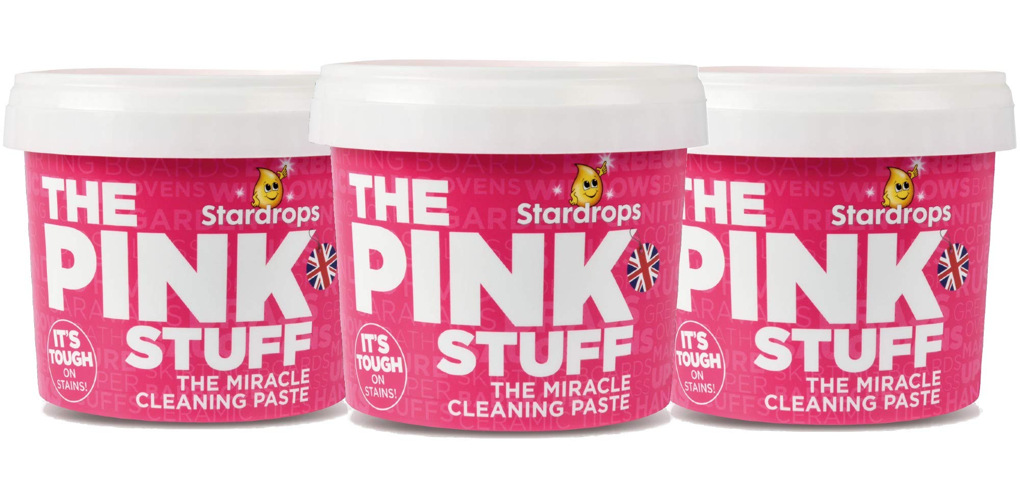 Stardrops - The Pink Stuff - The Miracle Cleaning Paste 3-Pack Bundle (3 Cleaning Paste) $11.99 @ Amazon