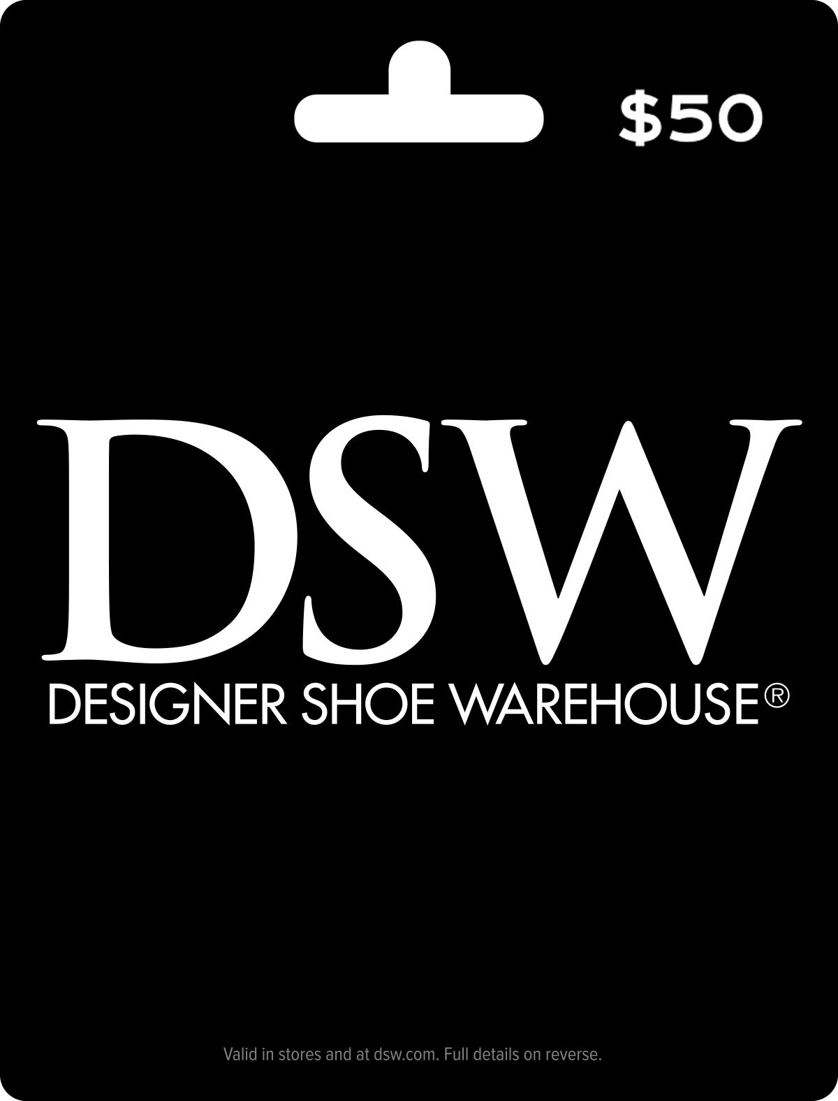 DSW Physical Gift Card 50 Amazon Lightning Deal 40