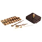 Walnut Hollow 3 Piece Clock Kit for 3/8-inch Surfaces, Use to Repair or Design your Own Clock $4.54 Amazon