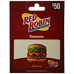 $50 Red Robin Gift Card (Physical) $40 + Free Shipping