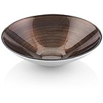 IVV Glassware Bombay 9-7/8-Inch Bowl, Tobacco Decoration $9.64 FSSS @ Amazon