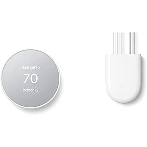 Google Nest Smart Thermostat (Snow)