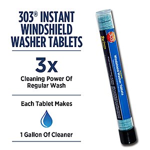 303 Products Instant Windshield Washer Tablets