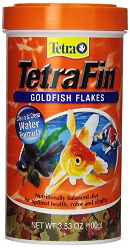 TetraFin Balanced Diet Goldfish Flake Food for Optimal Health 3.53oz $3.59 or less