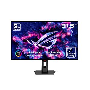 ASUS ROG Strix 32” 4K OLED Gaming Monitor (XG32UCWMG) - Like New $640.85