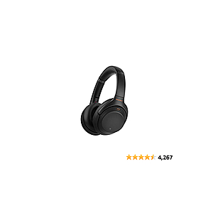 SONY WH-1000XM3 Wireless Noise canceling Stereo Headset(International  Version/Seller Warrant) (Black)
