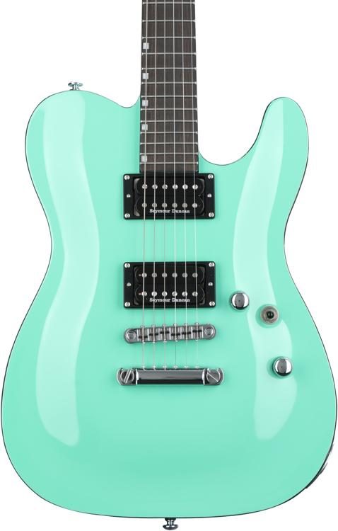 ESP LTD Eclipse '87 NT Electric Guitar (Turquoise, dent 'n' scratch)