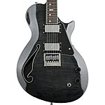 ESP LTD BW-1 EverTune Semi-Hollow Electric Guitar (See Thru Black, Dent 'n' Scratch) $1349