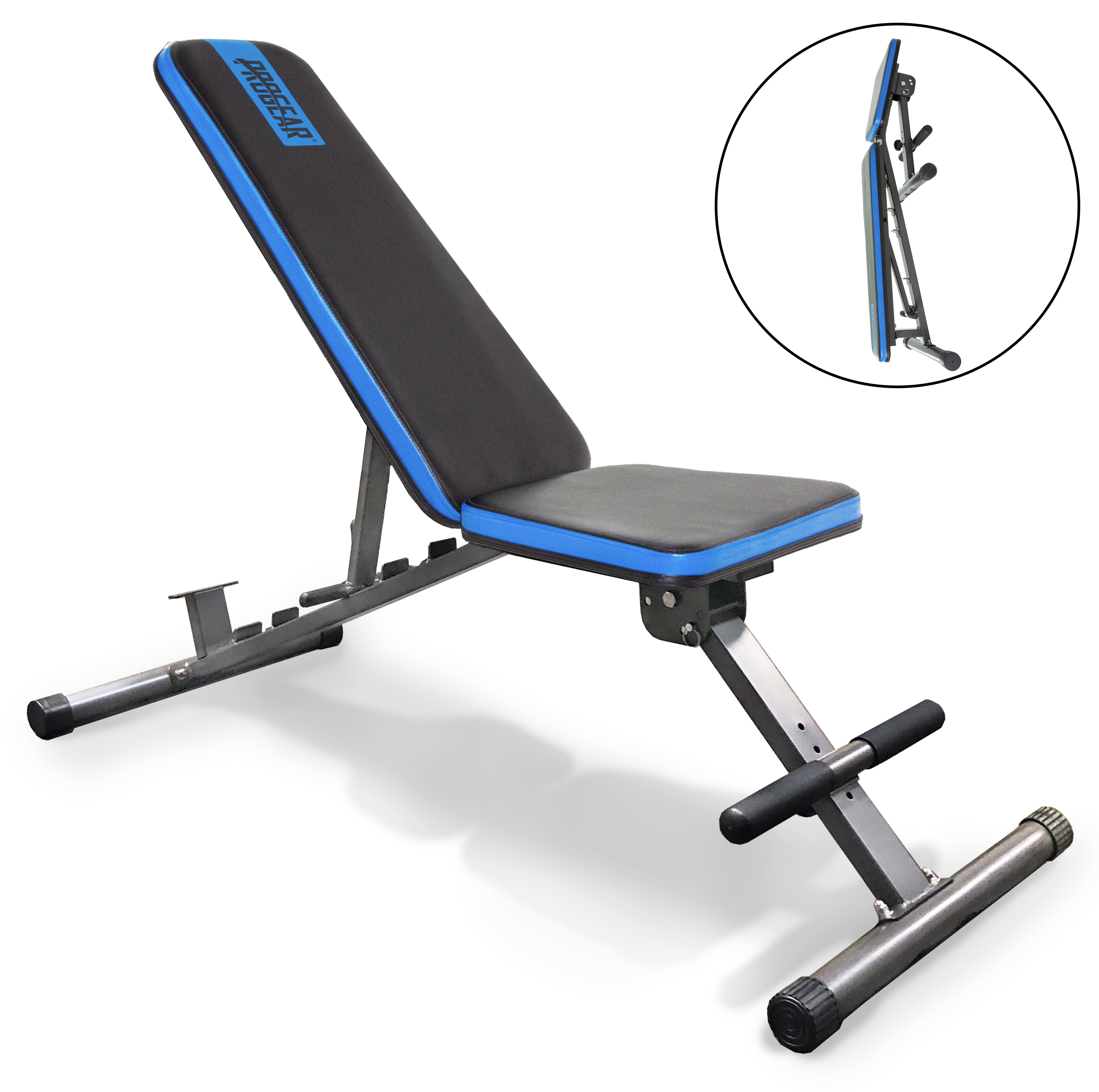PROGEAR 1300 Adjustable 12 Position Weight Bench with an Extended 800lb Weight Capacity and Leg Hold Down - (Walmart) $84.99 (Free Shipping)