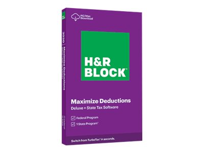 H&R Block 2020 Tax Software: Business $35, Premium $26 or Deluxe + State $17