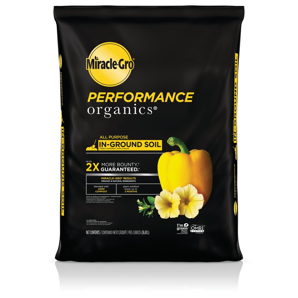 1 3 Cu Ft Performance Organics All Purpose In Ground Garden Soil