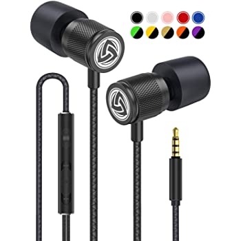 Wired Earbuds - LUDOS Ultra in Ear Headphones with Microphone for only $7.18+FS