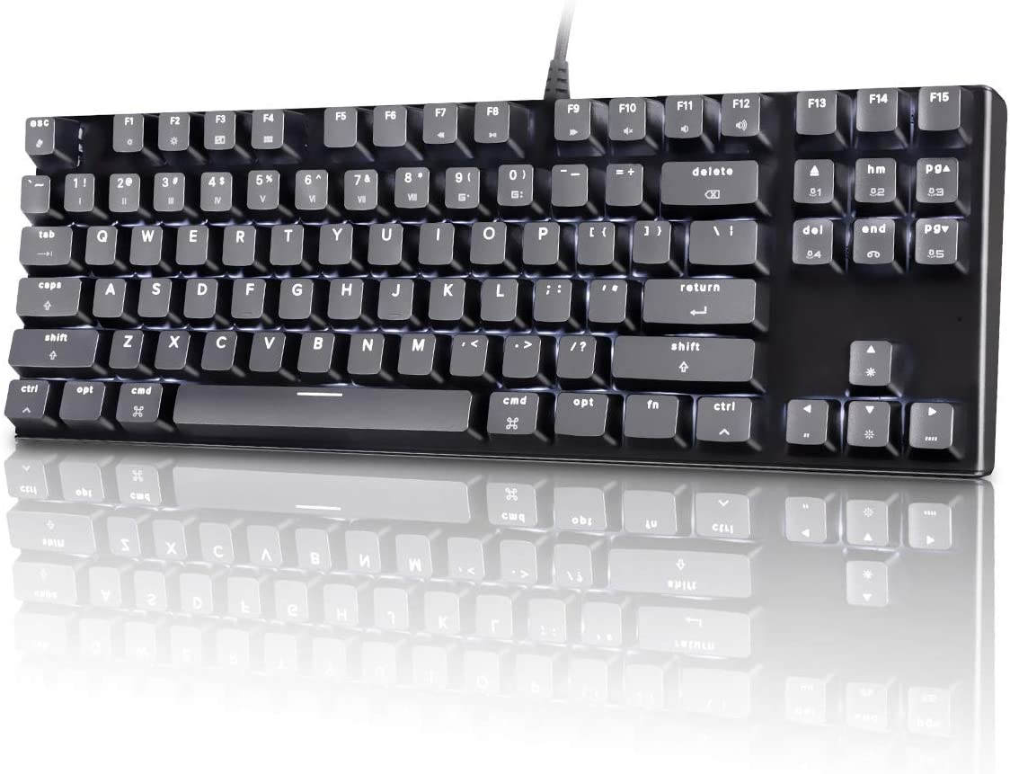 VELOCIFIRE M87 Mac Layout Mechanical Keyboard $38.99 + Free Shipping