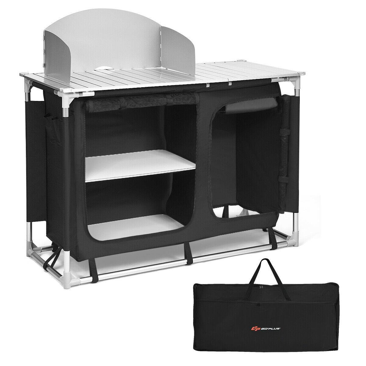 Costway Portable Camp Kitchen and Sink Table 95.95 + Free Shipping