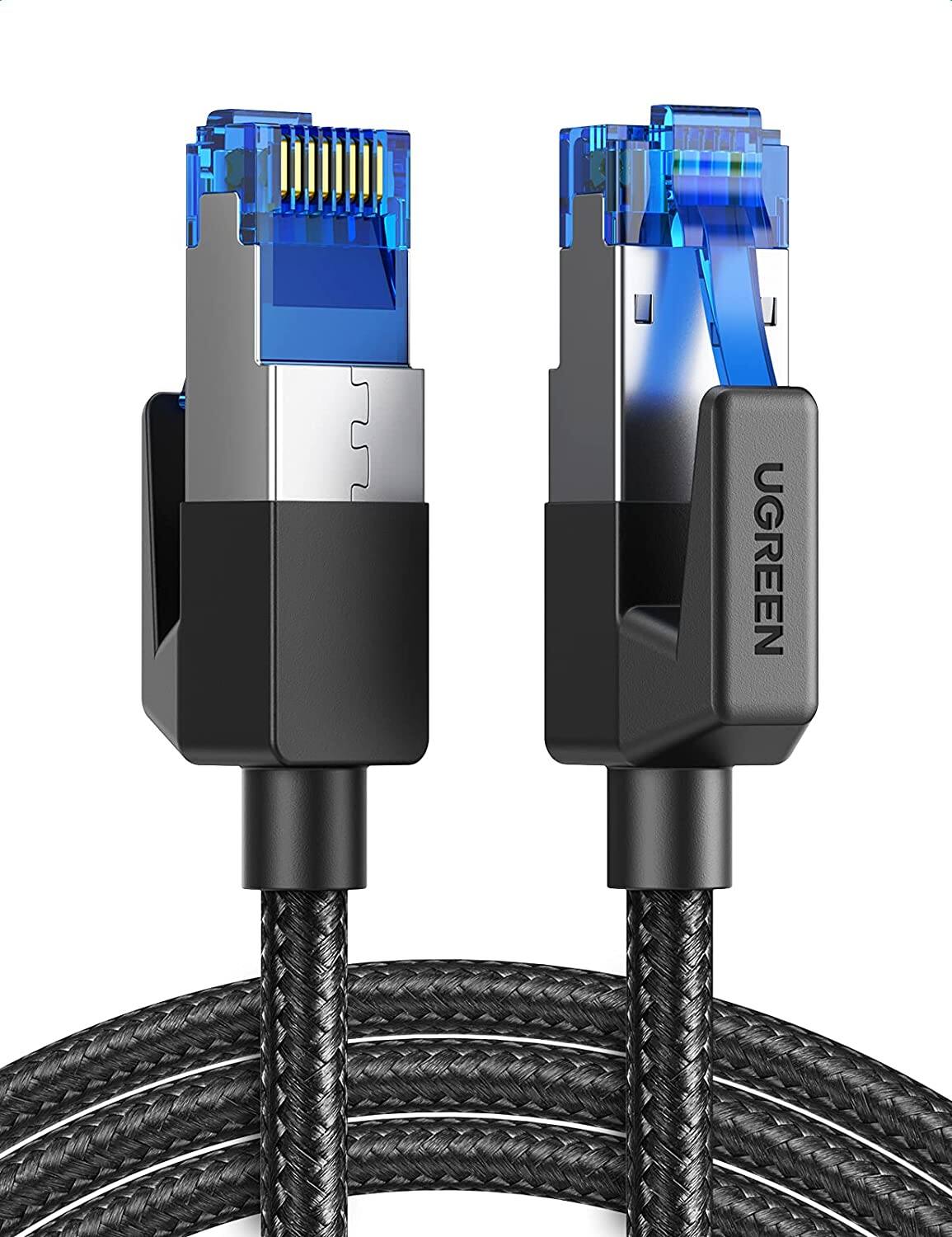 UGREEN Cat 8 Ethernet Cable 6FT 40Gbps 2000Mhz High Speed $5.24 + Free Shipping w/ Amazon Prime or Orders $25+