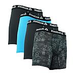Reebok Men's Performance Boxer Briefs 4-Pack - Buy One Get One FREE at Proozy - $23.99