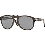 Men's Persol Polarized Grey Prince of Wales Aviator w/ Glass Lens $84 + Free S/H