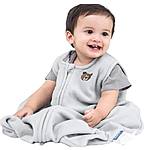BEDSURE Sleep Bag and Sack 0-6 Months w/ Micro-Fleece, 2-Way Zipper, Cozy &amp; Sleeveless Baby Wearable Blanket $14.09 + Free Shipping
