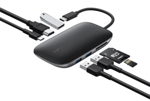 AUKEY USB C 7-in-1 USB-C Hub with 100W PD - $32.49 + Free Shipping