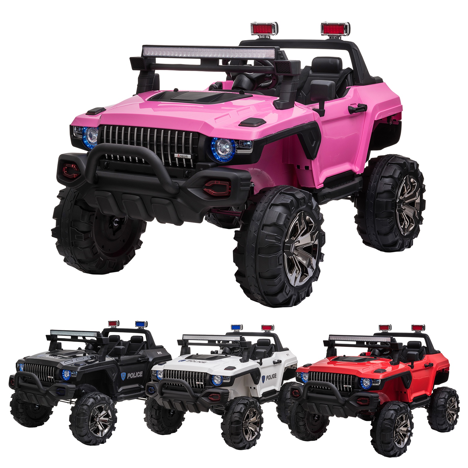 Aosom 12V 2- Seater Ride On Car SUV Truck - $249.99 + Free Shipping