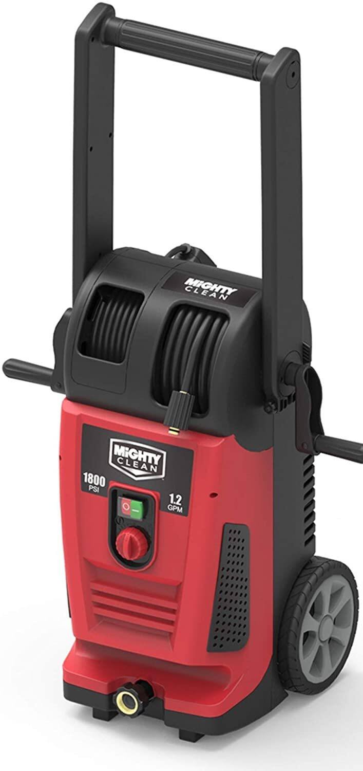 Yard Force Mighty Clean 1 800 Psi 1 2 Gpm Electric Pressure Washer 99 99 Free Shipping