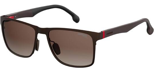 Carrera Polarized Sunglasses: Matte Brown Metal Square $39, Black/Gold-Tone Aviator $44 + Free Shipping