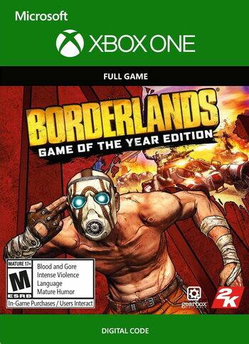 Borderlands Game Of The Year Edition Xbox One Digital Code