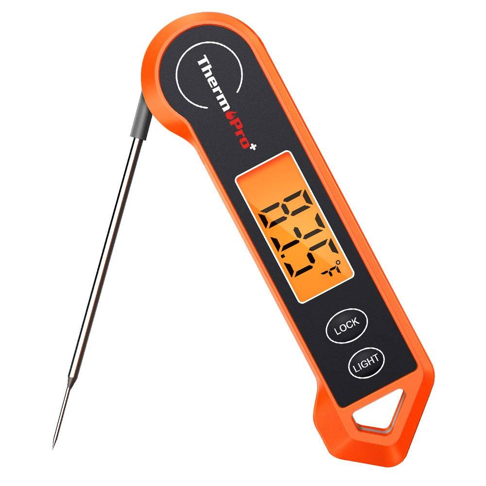 ThermoPro TP19H Waterproof Instant Read Meat Thermometer with Backlit and Motion Sensor $13.99 + FS w/ Prime or Orders $25+