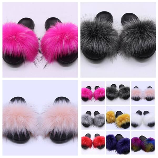 fluffy colorful slides
