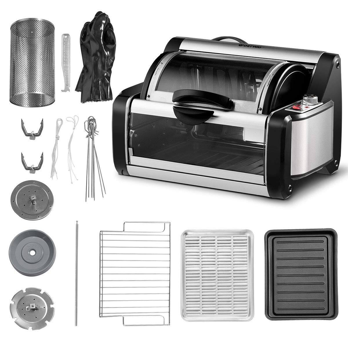 Costway Horizontal Rotating Kebob Skewer Roaster Oven Grill - $83.95 + Free Shipping