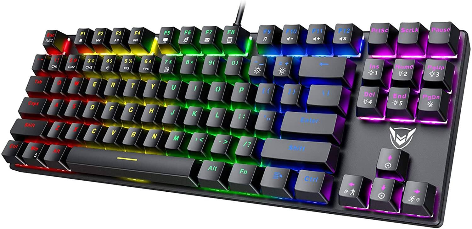 PICTEK Mechanical Gaming Keyboard - $19.16 + Free Shipping
